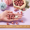 Natural Wooden Beads WOOD-TAC0010-04D-7