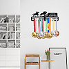 Fashion Iron Medal Hanger Holder Display Wall Rack ODIS-WH0021-337-6