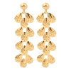 304 Stainless Steel Tassel Stud Earrings for Women EJEW-Z065-08G-2
