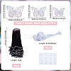 Pleated Polyester Mesh Gift Wrapping Bouquet Packaging for Valentine's Day DIY-UN0006-65A-2