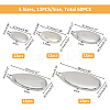 60Pcs 5 Styles Iron Fishing Lures FIND-FH0010-43A-2