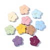 22Pcs 11 Colors Flower Food Grade Eco-Friendly Silicone Focal Beads SIL-CJ0002-56-9