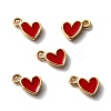 10Pcs Brass Enamel Pendants KK-SZ0005-64-1