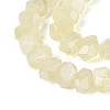 Natural Lemon Quartz(Heated) Beads Strands G-N347-18A-04-4