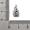 Birthdaystone Theme September 304 Stainless Steel Charms STAS-B128-60P-09-3