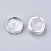 Natural Quartz Crystal Cabochons X-G-P393-R50-12MM-A-2