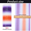 Rainbow Polyester Fabric Sparkling Tulle Roll OCOR-WH20006-55A-2