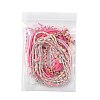 14Pcs 7 Colors Cotton Cord Bracelet Set for Men Women BJEW-FS00025-01-6