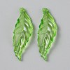 Transparent Acrylic Pendants OACR-CJC0006-25D-1
