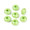 Opaque Acrylic European Beads OACR-E033-23L-1