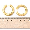202 Stainless Steel Huggie Hoop Earrings EJEW-O087-08G-G-2