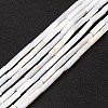 Natural Freshwater Shell Beads Strands X-SHEL-M018-10-1