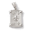 Non-Tarnish 304 Stainless Steel Pendants STAS-Z075-11P-1