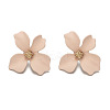 Flower Alloy Stud Earrings WGD3727-05-3