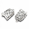 Tibetan Style Alloy Pendants TIBE-S323-077AS-RS-3