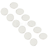 304 Stainless Steel Stamping Blank Tag Pendants STAS-UN0016-31P-1