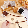 30M 6 Colors 3-ply Braided Faux Suede Cord LW-PH0002-34-3