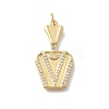 Brass Micro Pave Cubic Zirconia Bottle Pendants KK-D431-051A-02-1