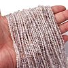 Faceted Natural Lilac Jade Beads Strands G-RM241221-B1-1