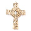 Alloy Rhinestone Big Pendants LS-ALRI-F074-05G-2