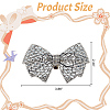 Bowknot Rhinestone Shoe Decoration DIY-WH0430-522C-2