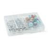 DIY Garden Theme Alloy & Brass European Style Bracelet Making Kits DIY-FS0007-26-6