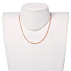 Cubic Zirconia Beaded Necklaces NJEW-JN02618-01-4