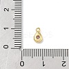 Brass Micro Pave Cubic Zirconia Charms KK-G548-20G-03-3