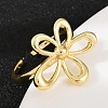 Brass Adjustable Cuff Rings RJEW-C139-01G-3