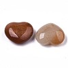Natural Red Aventurine Heart Love Stone LS-G-N0326-56G-2