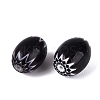 Handmade Millefiori Glass Barrel Beads LA-N002-02B-2