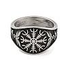 304 Stainless Steel Ring RJEW-B055-04AS-13-2