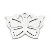 Non-Tarnish 201 Stainless Steel Stamping Blank Tag Pendants STAS-T008-001-1-2