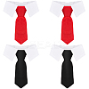 4Pcs 2 Colors Polyester Pet Ties AJEW-GF0010-56-1