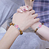 240Pcs 6 Colors Spray Printed Crackle Glass Beads CCG-HY0001-02D-5