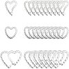 120Pcs 3 Style 304 Stainless Steel Linking Rings STAS-UN0026-33-1