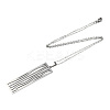 Non-Tarnish 201 Stainless Steel Pendant Necklaces LS-NJEW-S105-JN613-45-1-2