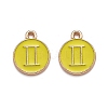 Alloy Enamel Pendants LS-ENAM-S124-01B-14I-1
