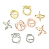 18Pcs 9 Styles Alloy Scarf Ring Buckle for Women Lady Girls AJEW-CJ0001-36-3