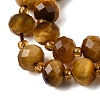 Natural Tiger Eye Beads Strands G-D105-B10-3