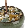 Natural Green Aventurine Chips Tree Decorations DJEW-M012-02D-2