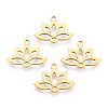 201 Stainless Steel Pendants STAS-N090-JA698-G-2