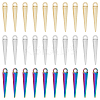 60Pcs 3 Colors Alloy Pendants PALLOY-DC0001-01-NR-1