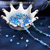 120Pcs 6 Colors Synthetic Moonstone Beads Strands G-OC00005-21-4