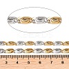 Two Tone 304 Stainless Steel Lumachina Chains CHS-P028-03A-2