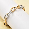 304 Stainless Steel Cable Chain Bracelets for Women LS-BJEW-D377-01E-1