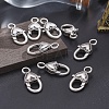 Tibetan Style Heart Lobster Claw Clasps LF013Y-TAS-NR-4