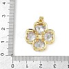 Brass Glass Pendants KK-R226-05G-4