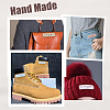 45Pcs 9 Colors PU Leather Label Tags DIY-GF0008-52-6