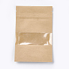 Kraft Paper Zip Lock bag OPP-WH0003-01A-1